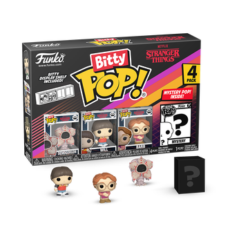 Imagem do Bitty Pop! Stranger Things 4-Pack Series 1 0 0.90