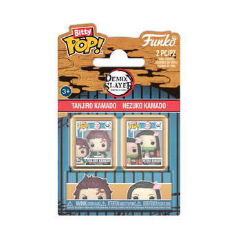 Imagem do Bitty Pop! Tanjiro Kamado & Nezuko Kamado 2-Pack 0 0.00