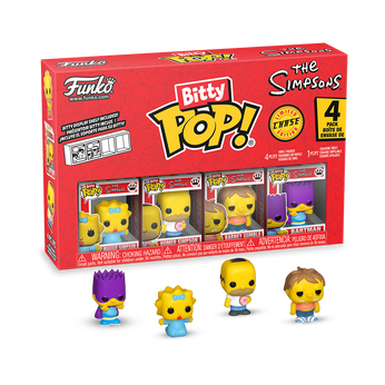 Imagem do Bitty Pop! The Simpsons 4-Pack Series 3 0 0.90