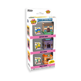 Imagem do Bitty Pop! Towns The Simpsons 3-Pack 0 0.00