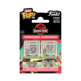 Imagem do Bitty Pop! Tyrannosaurus Fossil & Dilophosaurus 2-Pack 0 0.00