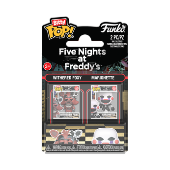Bitty Pop! Withered Foxy & Marionette 2-Pack 0 0.90