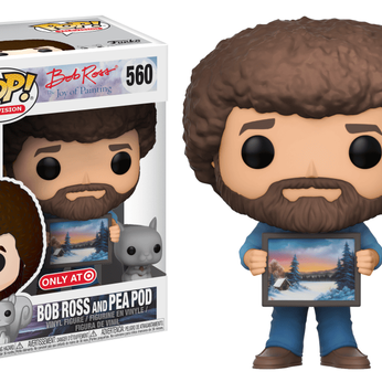 Imagem do Bob Ross - Bob Ross w/ PeaPod the Squirrel 560 0.00