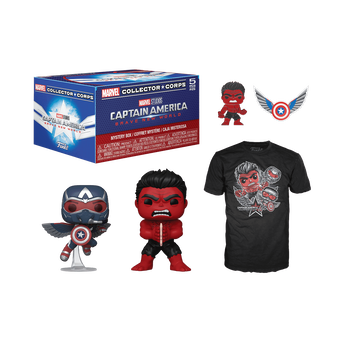 Imagem do Captain America Brave New World Collector Corps Box 0 0.00