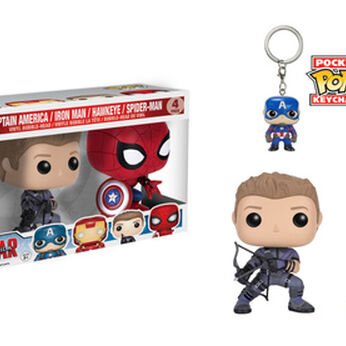 Imagem do Captain America / Iron Man / Hawkeye / Spider-Man - 4 Pack 0 0.00