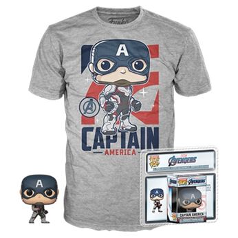 Imagem do Captain America Tee + Pocket Pop 0 0.00