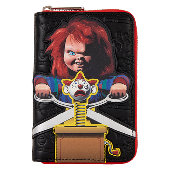 Imagem do Chucky Clown Cosplay Zip Around Wallet 0 4