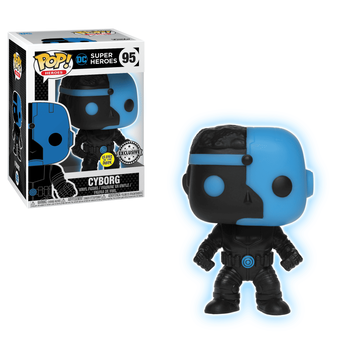 Imagem do DC - JL - Cyborg Silhouette (Glow) 95 0.00