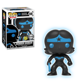 Imagem do DC - JL - Wonder Woman Silhouette (Glow) 8 0.00
