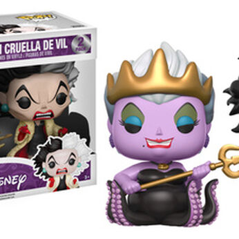Imagem do DIS Villains - 2 Pack - Cruella & Ursula - Ursula (w/crown) 0 0.00