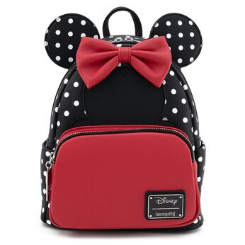 Imagem do Disney Minnie Mouse Black & White Polka Dot Cosplay Mini Backpack 0 0.00