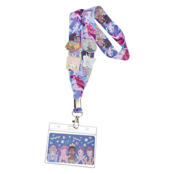 Imagem do Disney Princess Manga Style Lanyard With Card Holder with Pins 0 0.00