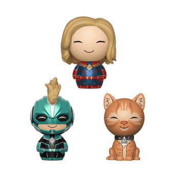 Imagem do Dorbz Captain Marvel 3-Pack Bundle 481 0.00