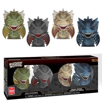 Imagem do Dorbz Game of Thrones Dragon 4-Pack 0 0.00