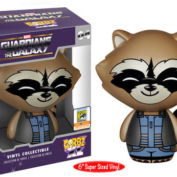 Imagem do Dorbz XL: GOTG - 6" Rocket Variant SDCC 4 0.00