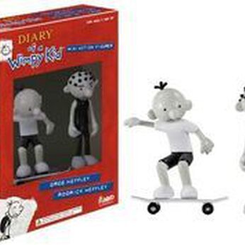 Imagem do DWK: 2-PACK Greg w/ Skateboard & Rodrick 0 0.00