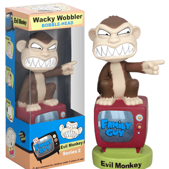 Imagem do Evil Monkey Wacky Wobblers 0 0.00