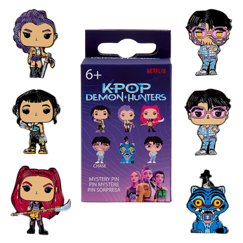 Funko Pop! By Loungefly KPop Demon Hunters Mystery Box Pin 0 0.00
