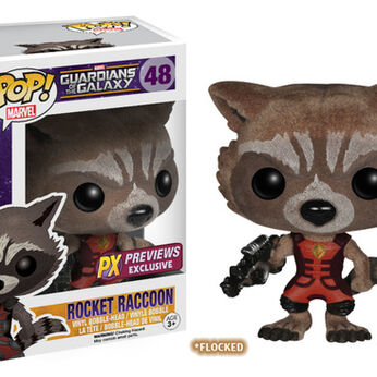 Imagem do GOTG - Ravager Rocket Raccoon Flocked 48 0.00