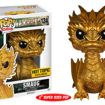 Imagem do Hobbit 3 - 6" Smaug GOLD METALLIC 124 0.00