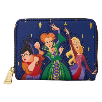 Hocus Pocus Sanderson Sisters Night Sky Zip Around Wallet 0 0.00