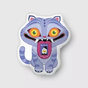 Imagem do KPop Demon Hunters Derpy Tiger Pillow 0 0.00
