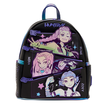 Imagem do KPop Demon Hunters HUNTR/X Mini Backpack with Photo Card Charm 0 0.00