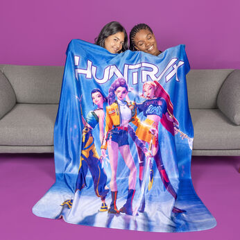 Imagem do KPop Demon Hunters HUNTR/X Sherpa Blanket 0 0.00