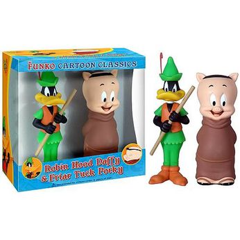 Imagem do Looney Tunes: Robin Hood Daffy Friar Tuck Porky Wacky Wobblers 0 0.00