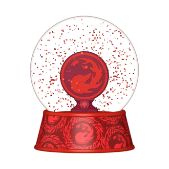 Imagem do Magic The Gathering Mountain Mini Glitter Globe 0 0.00