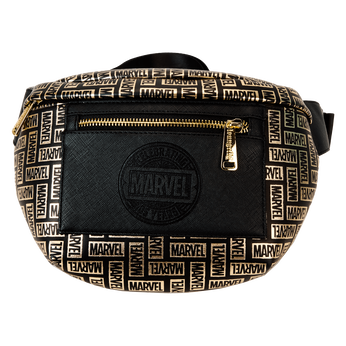 Marvel 85th Anniversary All-Over Print Logo Convertible Belt Bag 0 0.00