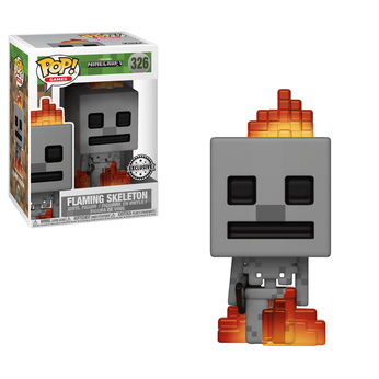 Imagem do Minecraft - Skeleton w/ Fire 326 0.00