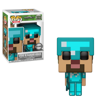 Imagem do Minecraft - Steve w/Diamond Armor(BL) 322 0.00