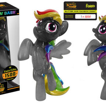 Imagem do MLP - Glitter Noir Rainbow Dash 0 0.00