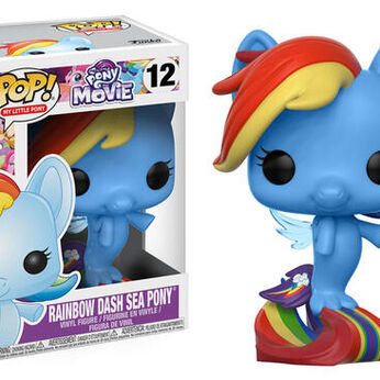 Imagem do MLP Movie - Rainbow Dash Sea Pony w/ Chase 12 0.00