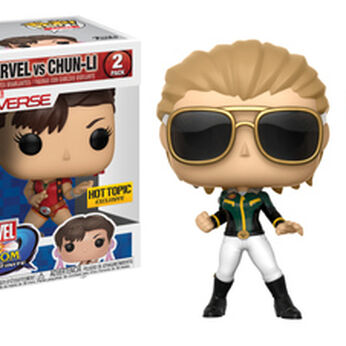 Imagem do MvC- 2 Pack- Captain Marvel(GR)/Chun-Li(RD) 0 0.00