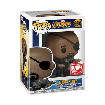 Imagem do N4S AMB: Marvel- Nick Fury w/disintegrating pager (POP) 694 0.00