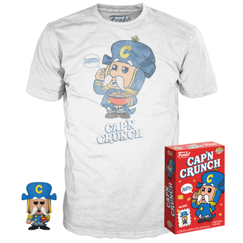Imagem do N4S Pocket Pop & Tee BX: AD Icons - Quaker Oats - Captain Crunch Vintage BX 0 0.00
