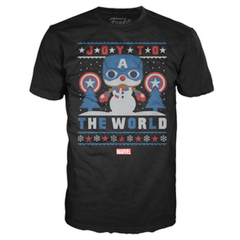 Imagem do N4S Pocket POP & Tee:Marvel-CaptainSnowman(T-Shirt) 0 0.00