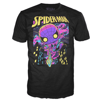 Imagem do N4S Pocket POP&Tee: Blacklight-Spiderman(T-Shirt) 0 0.00