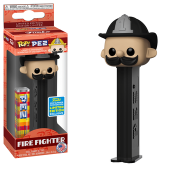 Imagem do N4S POP PEZ: PEZ Pals - Fireman (Black) 0 0.00