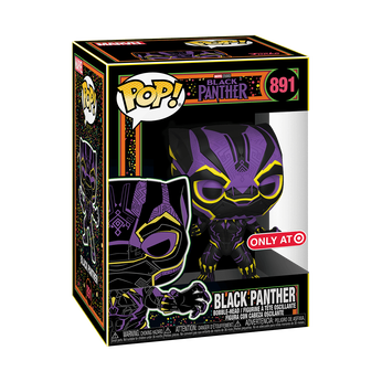 Imagem do N4S POP&Tee: Marvel Blacklight- Black Panther(POP) 891 0.00