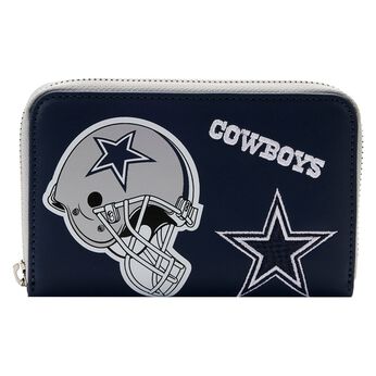 Imagem do NFL Dallas Cowboys Patches Zip Around Wallet 0 0.00