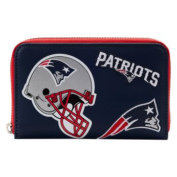 NFL New England Patriots Patches Zip Around Wallet 0 0.00