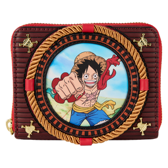 One Piece Luffy Zip Around Wallet 0 0.00