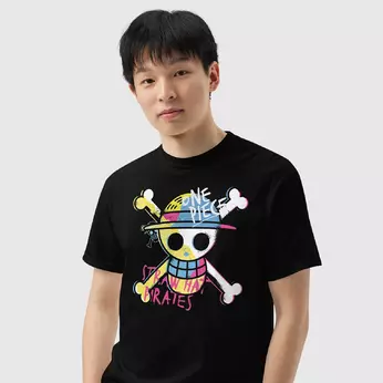 Imagem do One Piece Straw Hat Pirates Comfort Colors Tee 0 0.00