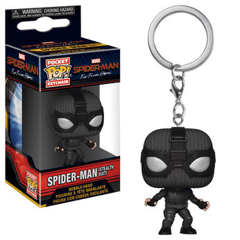 Imagem do OP Keychain: Marvel: S-M FFH - Spider-Man (Stealth Suit) 0 0.00