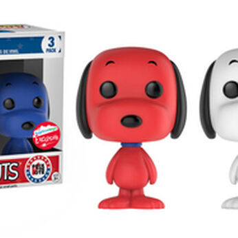 Imagem do Peanuts - 3 Pack - Blue, Wht, & Red Snoopy 3 0.00