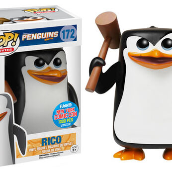 Imagem do Penguins of Madagascar-Rico w Mlt NYCC 172 0.00