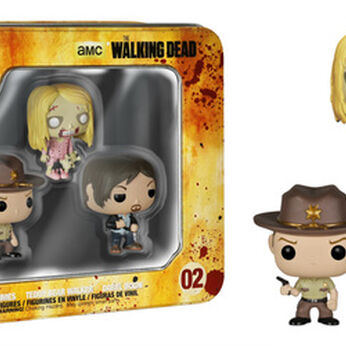 Imagem do Pocket Pop! WD 3pck Tin - Daryl, Sheriff & TB Walk 2 0.00